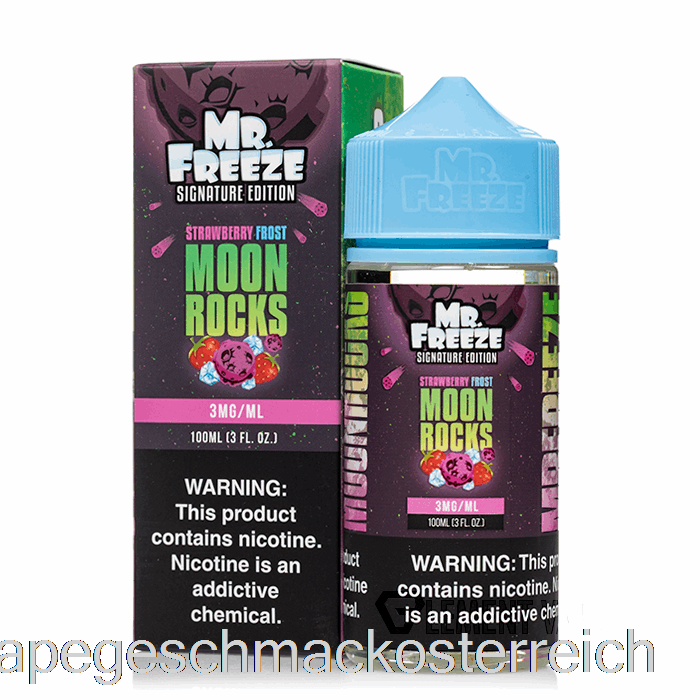 Moonrocks – Strawberry Frost – Mr Freeze – 100 Ml, 6 Mg Vape-Geschmack